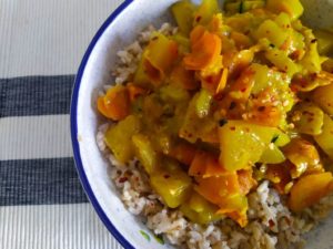 Gemüse Curry (vegan) 4